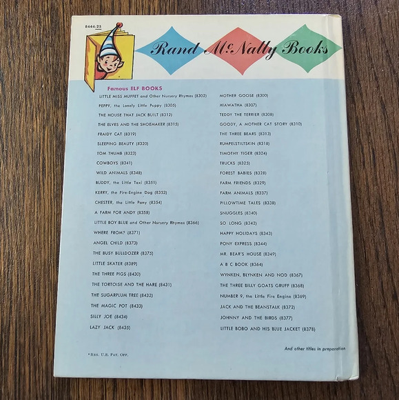 Muggins Mouse A Rand McNally Elf Book Marjorie Barrows Vintage 1964 - Picture 4 of 5